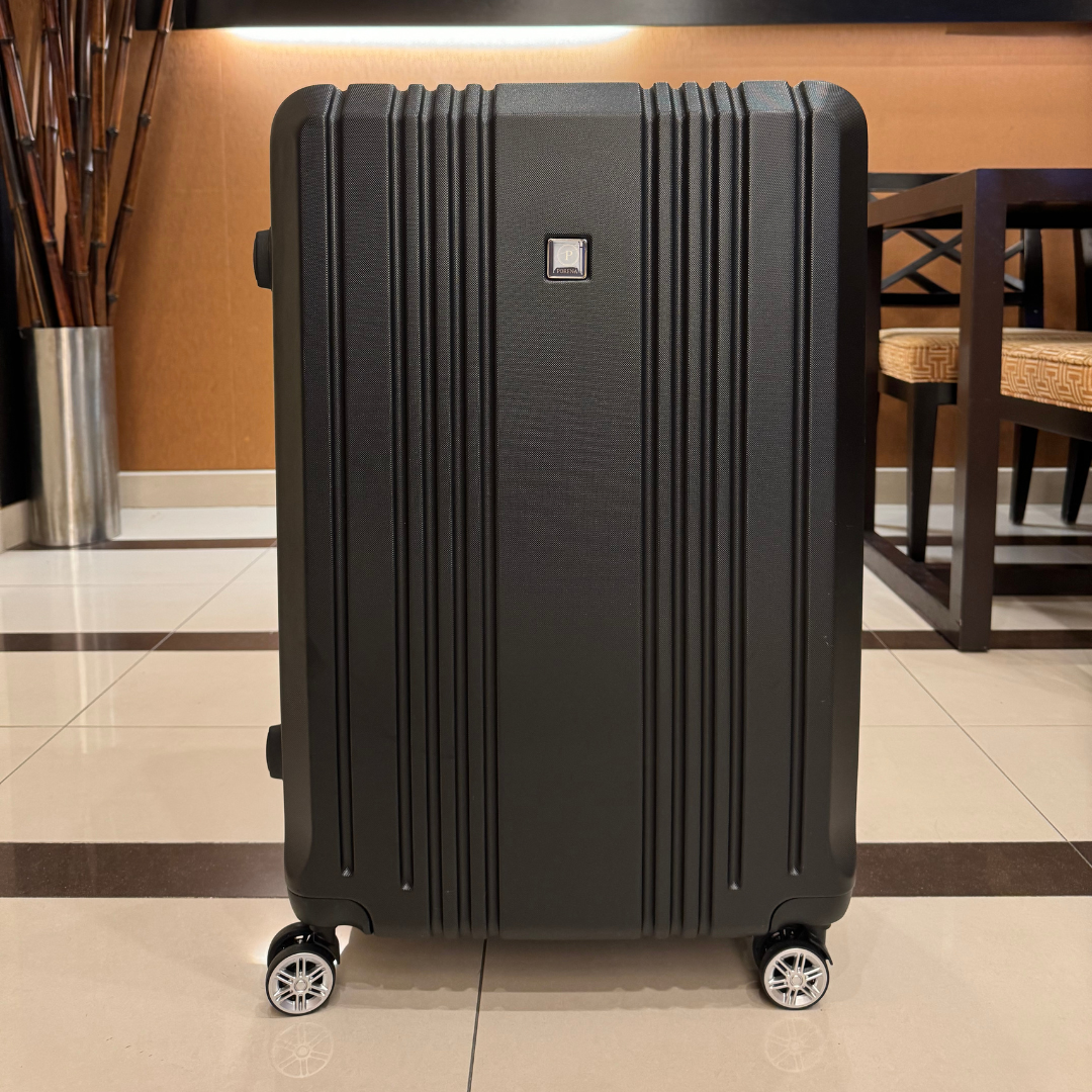 28" Checked Suitcases- Symmia Style