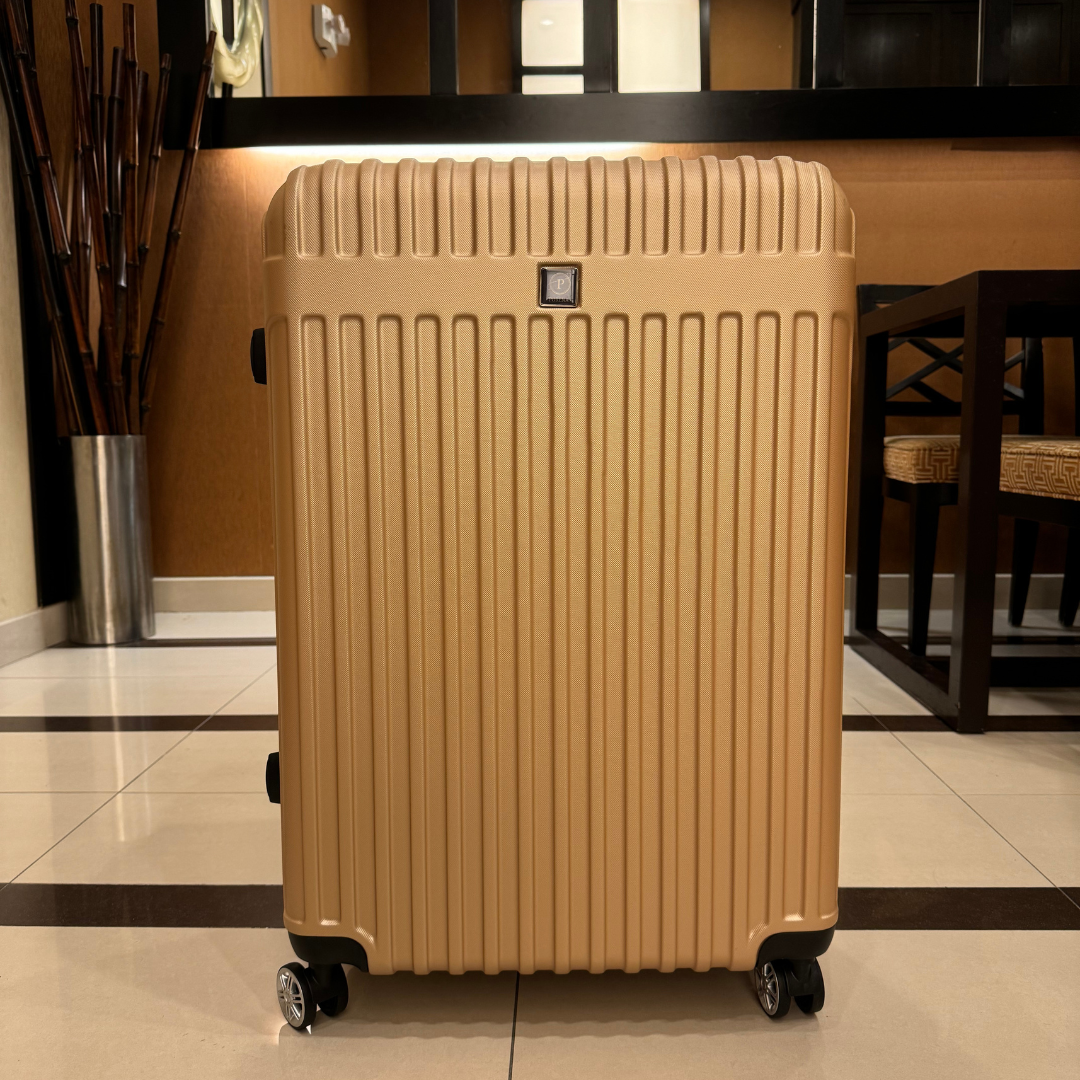 28" Checked Suitcases- Linea Style