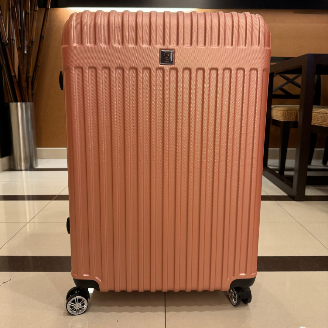 28" Checked Suitcases- Linea Style